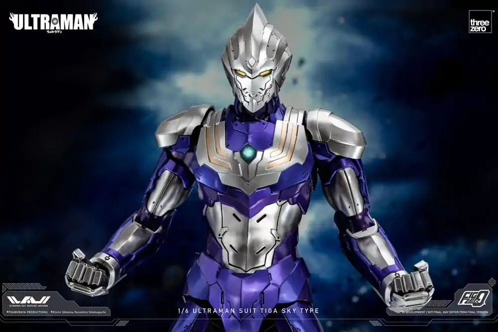 Ultraman FigZero 1/6 Ultraman Suit Tiga Sky Type akciófigura 31 cm termékfotó