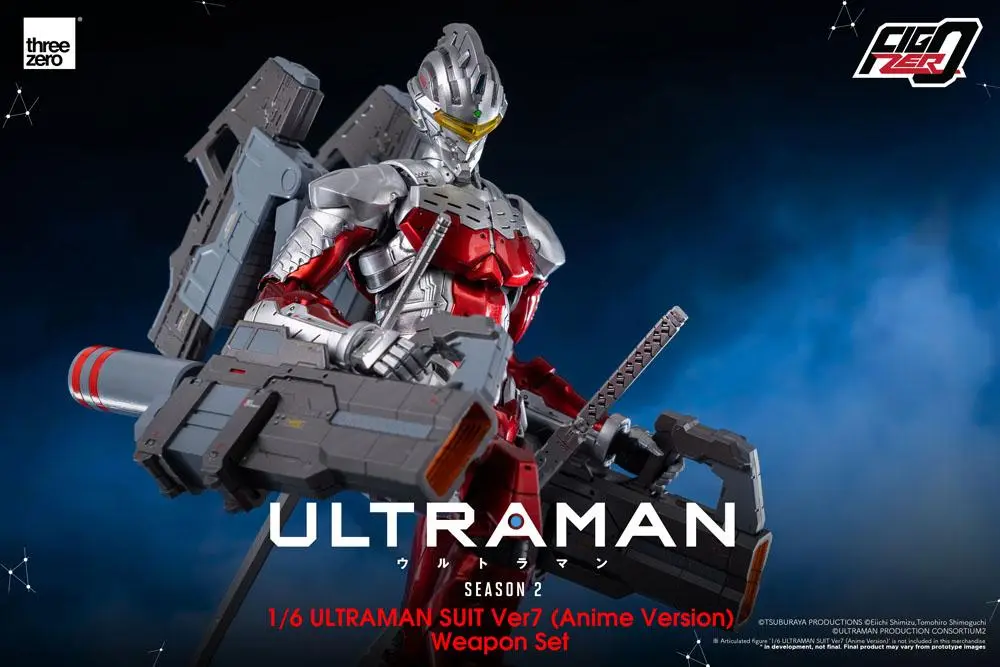 Ultraman FigZero 1/6 Ultraman Suit Ver 7 (Anime Version) Weapon Set termékfotó