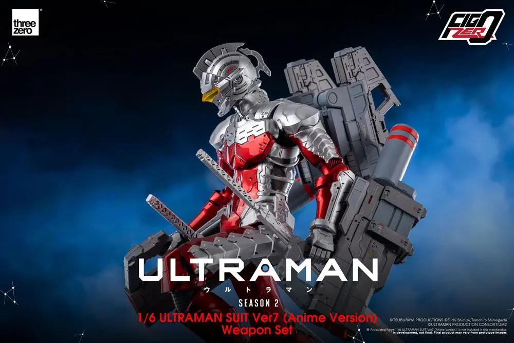 Ultraman FigZero 1/6 Ultraman Suit Ver 7 (Anime Version) Weapon Set termékfotó