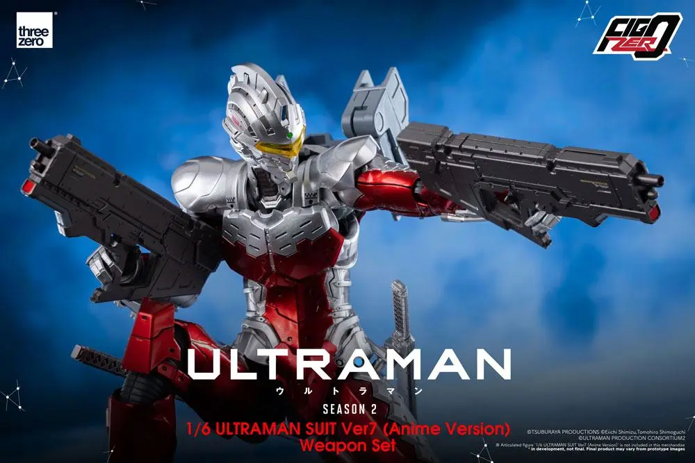 Ultraman FigZero 1/6 Ultraman Suit Ver 7 (Anime Version) Weapon Set termékfotó
