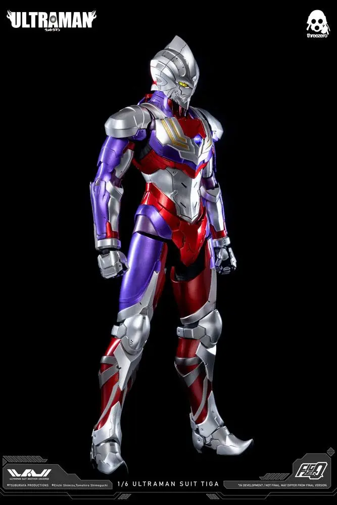 Ultraman FigZero akciófigura 1/6 Ultraman Suit Tiga 32 cm termékfotó