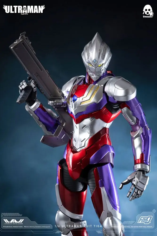 Ultraman FigZero akciófigura 1/6 Ultraman Suit Tiga 32 cm termékfotó
