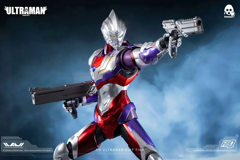 Ultraman FigZero akciófigura 1/6 Ultraman Suit Tiga 32 cm termékfotó
