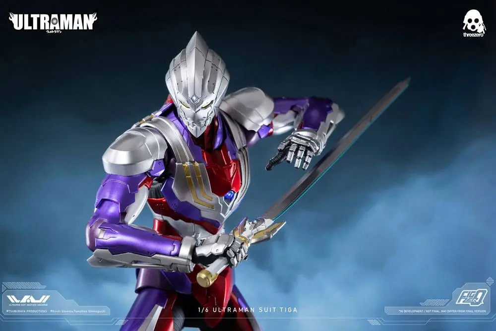 Ultraman FigZero akciófigura 1/6 Ultraman Suit Tiga 32 cm termékfotó