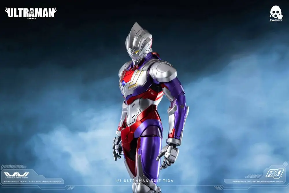 Ultraman FigZero akciófigura 1/6 Ultraman Suit Tiga 32 cm termékfotó