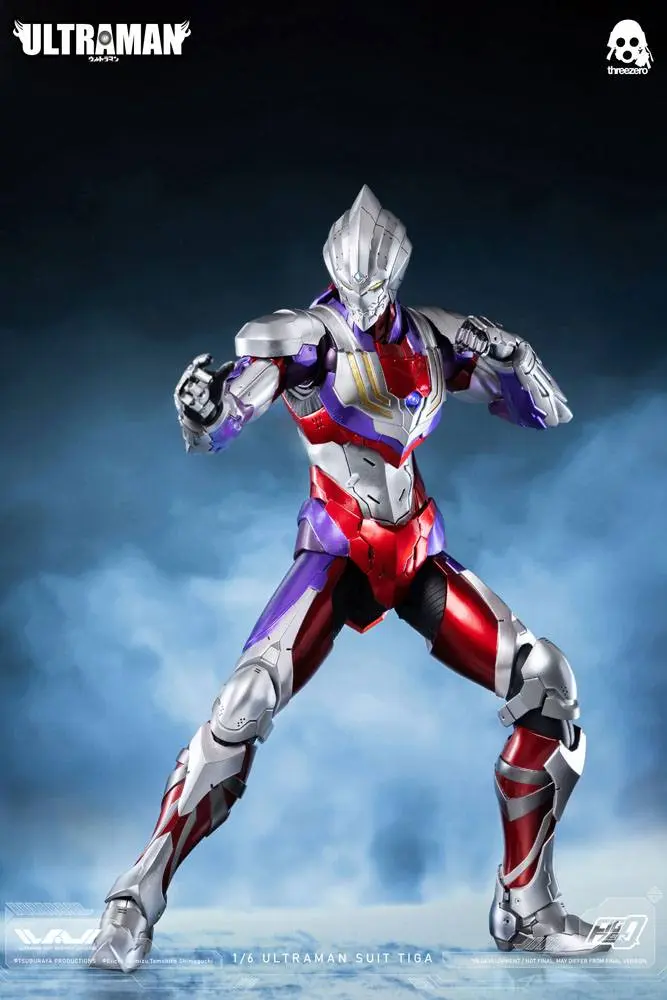 Ultraman FigZero akciófigura 1/6 Ultraman Suit Tiga 32 cm termékfotó