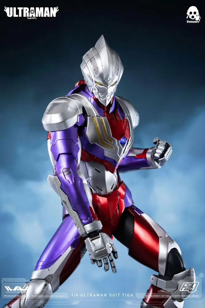 Ultraman FigZero akciófigura 1/6 Ultraman Suit Tiga 32 cm termékfotó