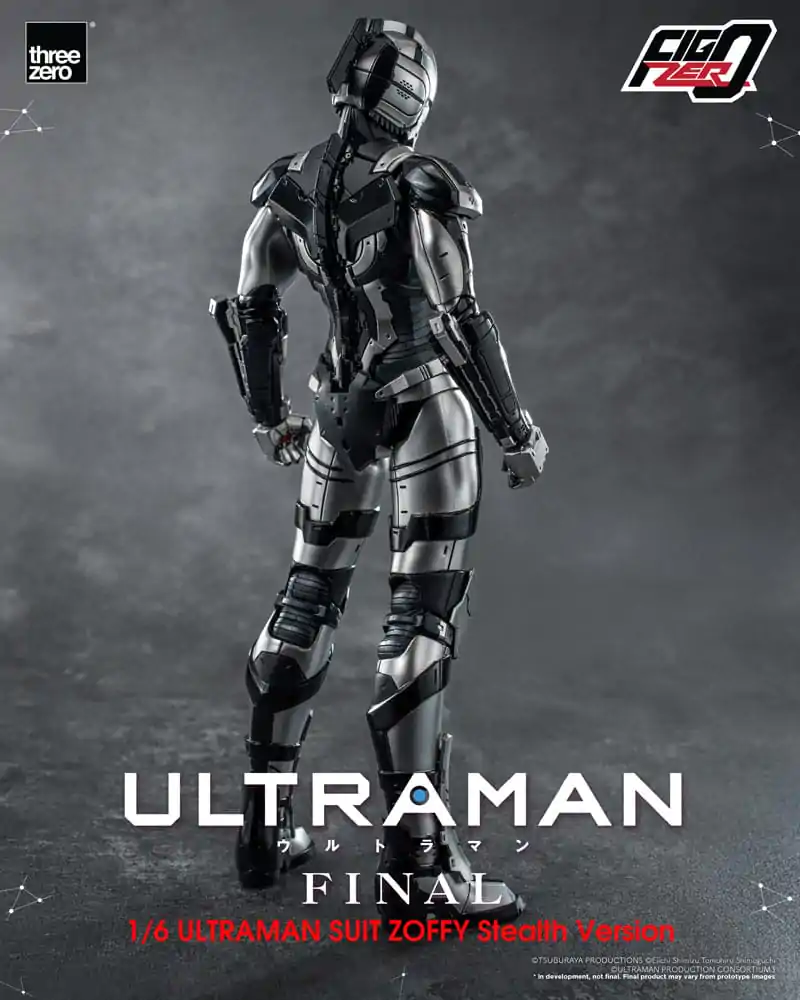 Ultraman Final FigZero 1/6 Ultraman Suit Zoffy Stealth Version akciófigura 30 cm termékfotó