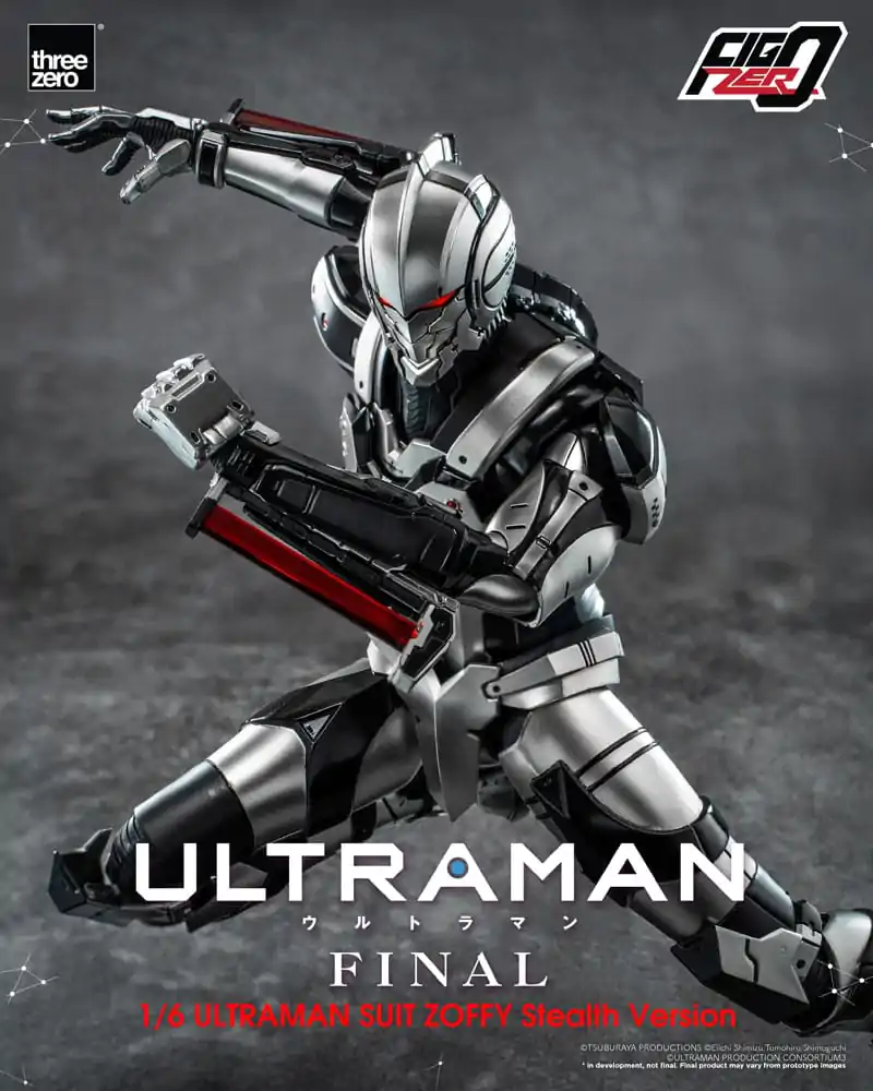 Ultraman Final FigZero 1/6 Ultraman Suit Zoffy Stealth Version akciófigura 30 cm termékfotó
