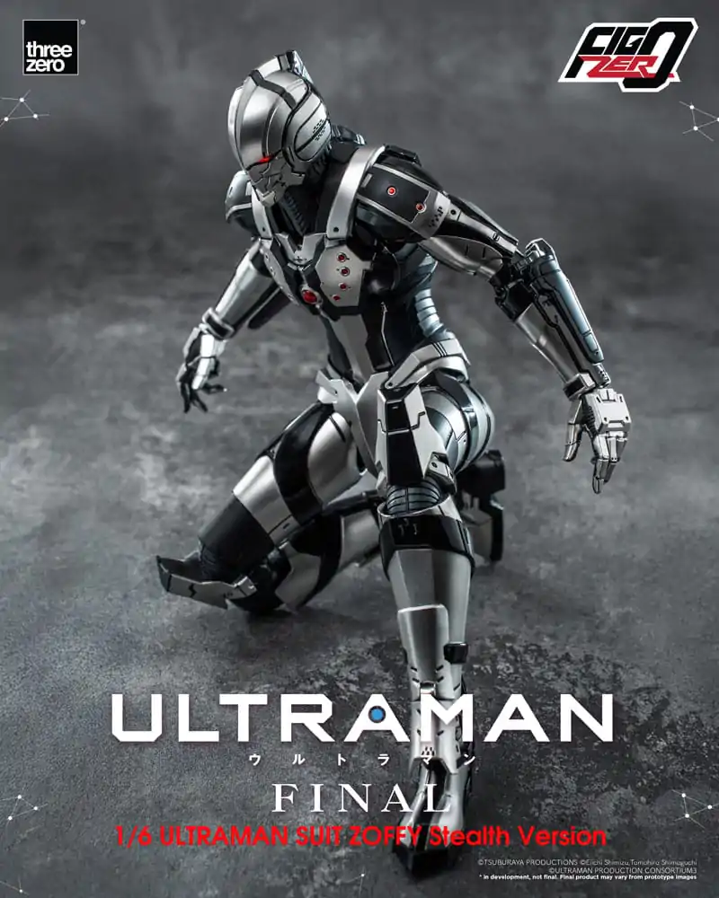 Ultraman Final FigZero 1/6 Ultraman Suit Zoffy Stealth Version akciófigura 30 cm termékfotó