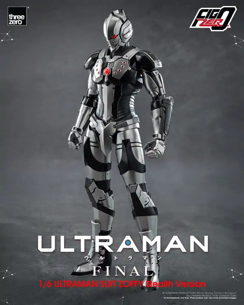 Ultraman Final FigZero 1/6 Ultraman Suit Zoffy Stealth Version akciófigura 30 cm termékfotó