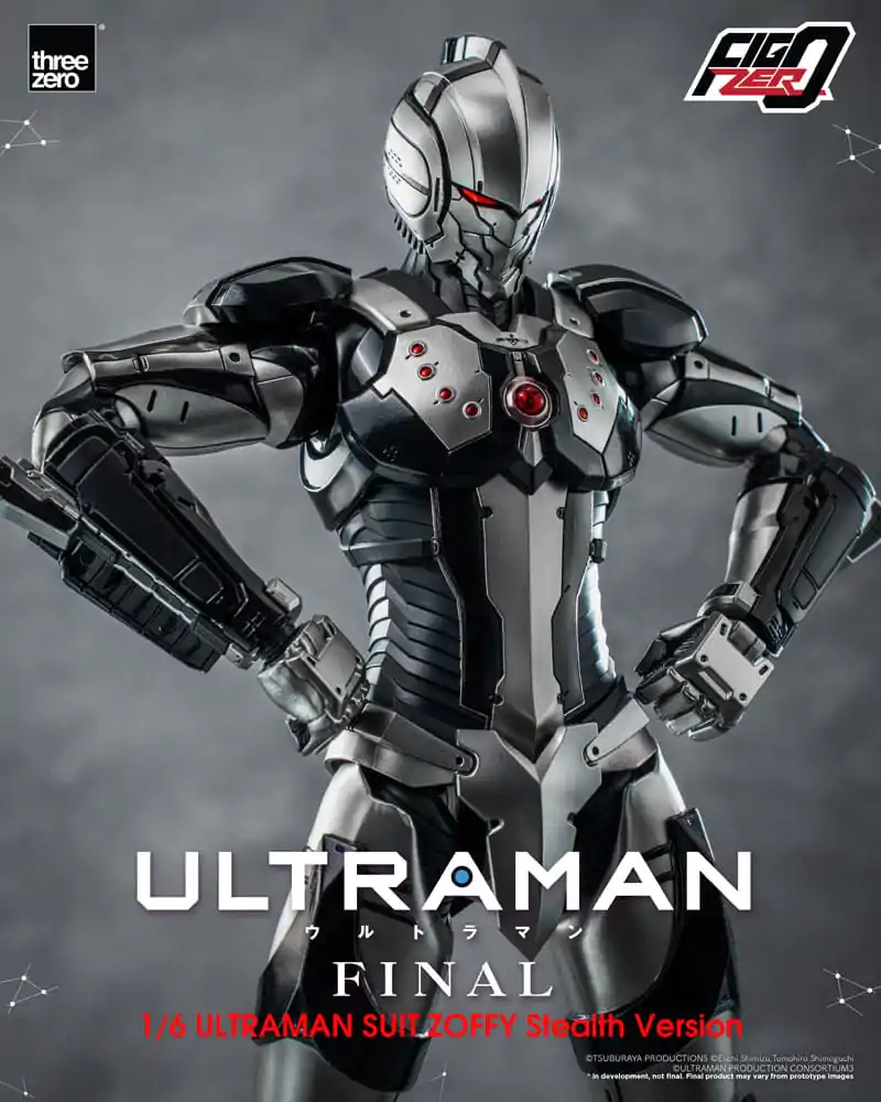 Ultraman Final FigZero 1/6 Ultraman Suit Zoffy Stealth Version akciófigura 30 cm termékfotó