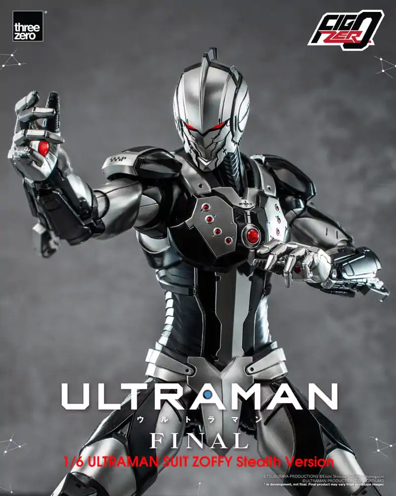 Ultraman Final FigZero 1/6 Ultraman Suit Zoffy Stealth Version akciófigura 30 cm termékfotó