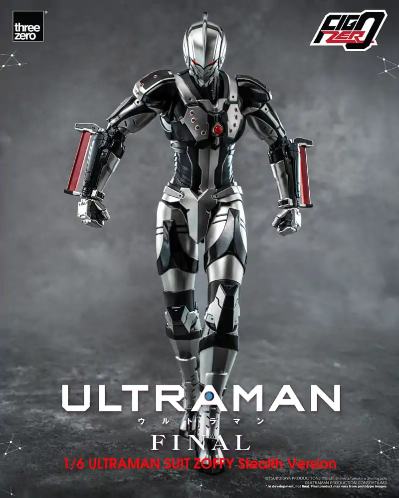 Ultraman Final FigZero 1/6 Ultraman Suit Zoffy Stealth Version akciófigura 30 cm termékfotó
