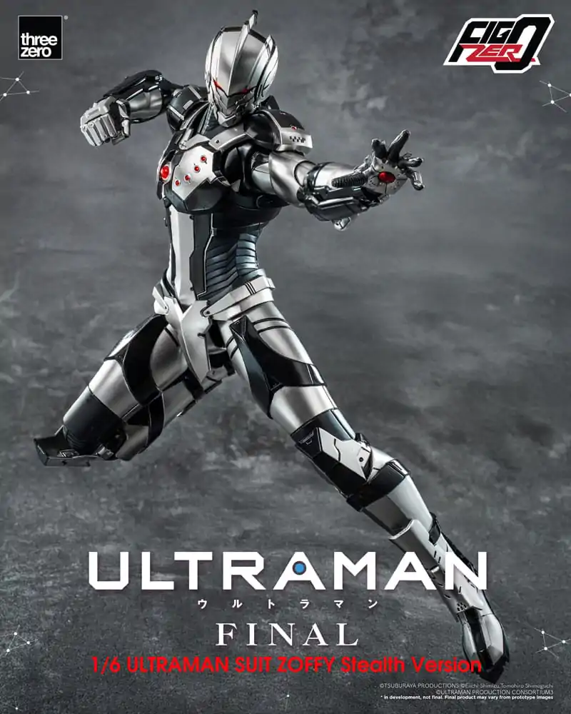 Ultraman Final FigZero 1/6 Ultraman Suit Zoffy Stealth Version akciófigura 30 cm termékfotó