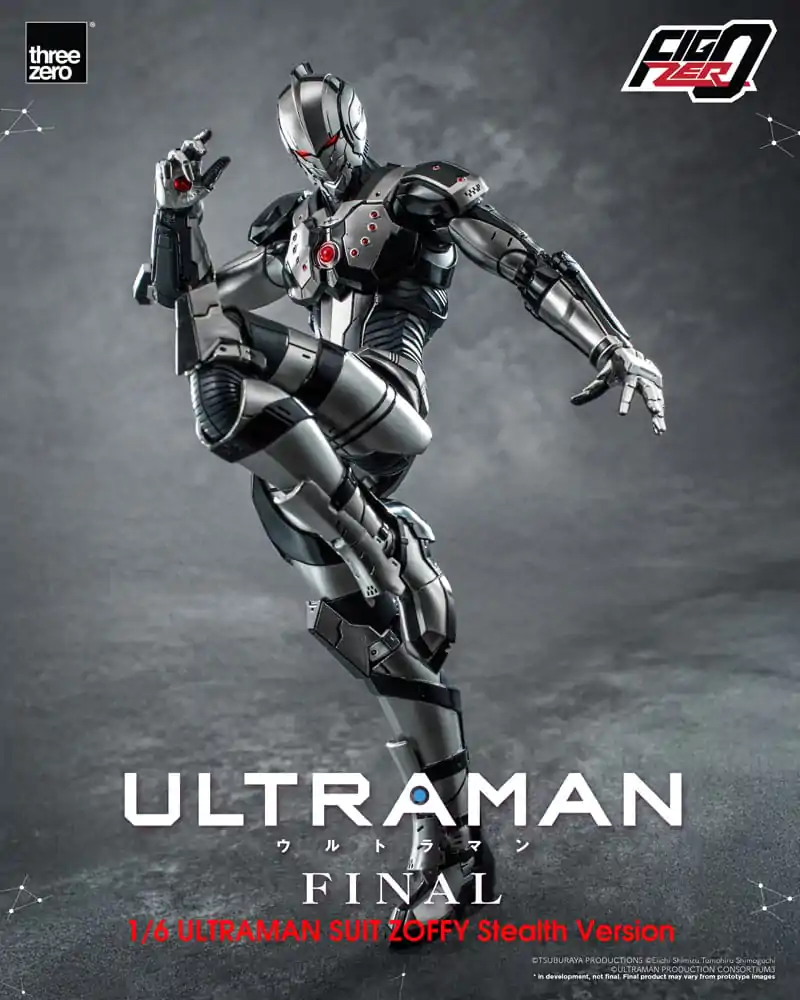 Ultraman Final FigZero 1/6 Ultraman Suit Zoffy Stealth Version akciófigura 30 cm termékfotó