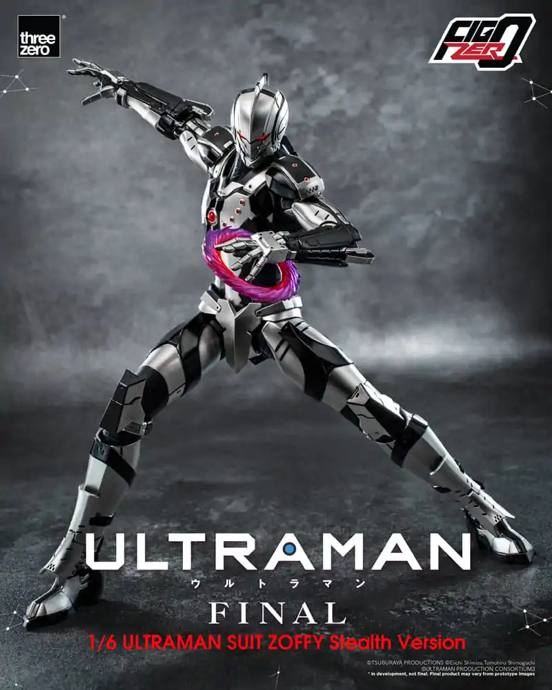 Ultraman Final FigZero 1/6 Ultraman Suit Zoffy Stealth Version akciófigura 30 cm termékfotó