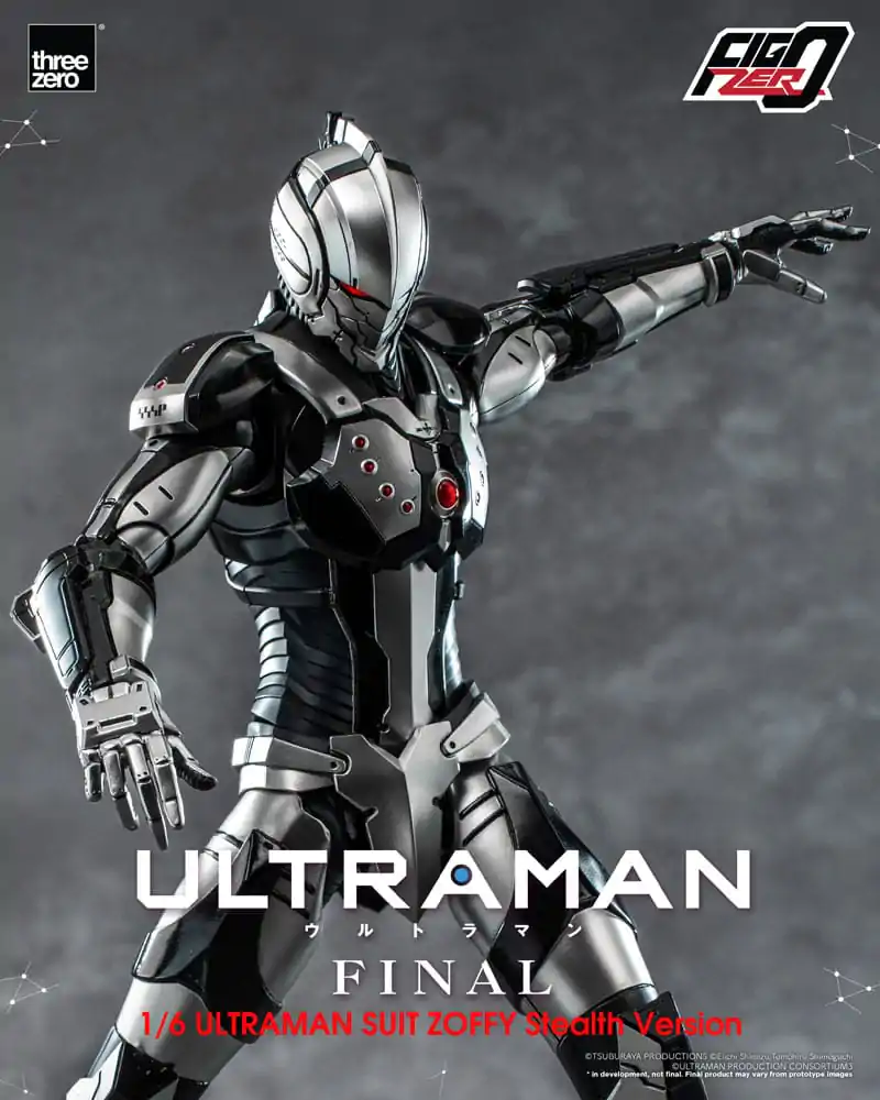 Ultraman Final FigZero 1/6 Ultraman Suit Zoffy Stealth Version akciófigura 30 cm termékfotó
