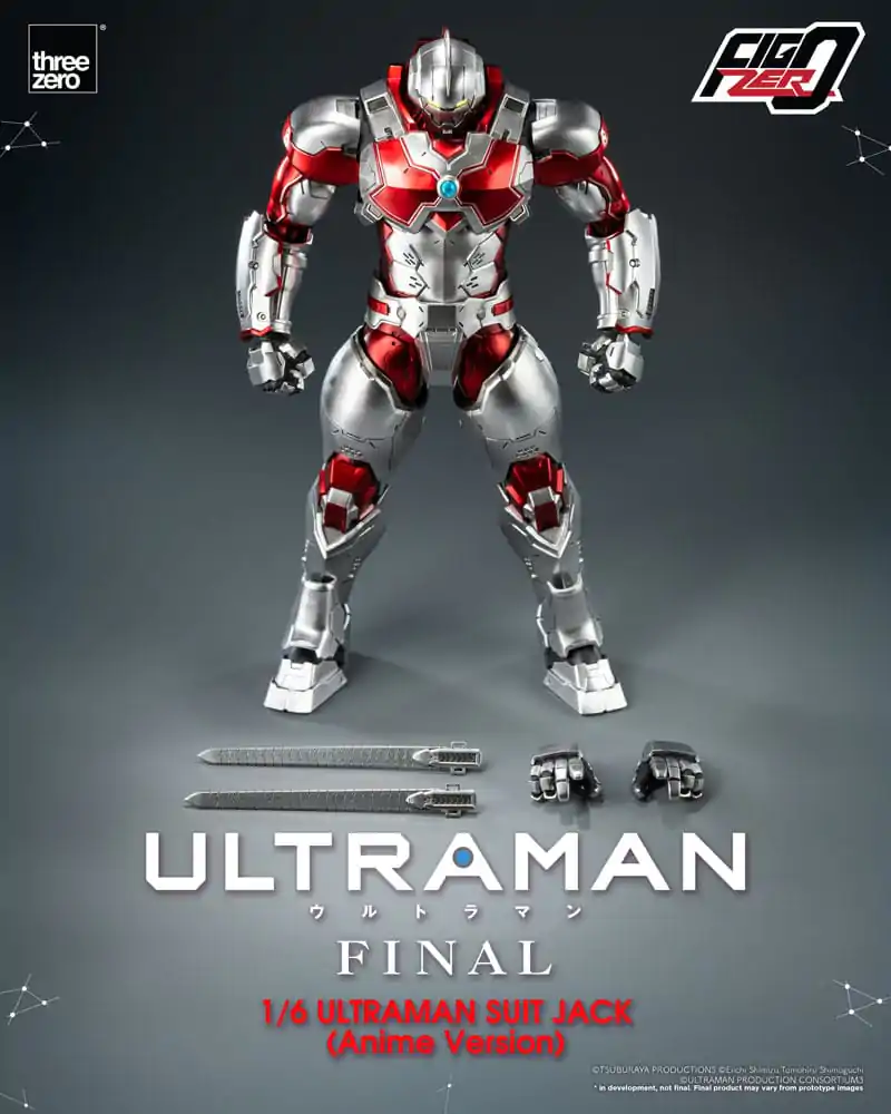 Ultraman Final FigZero akciófigura 1/6 Ultraman Suit Jack Anime Version 35 cm termékfotó