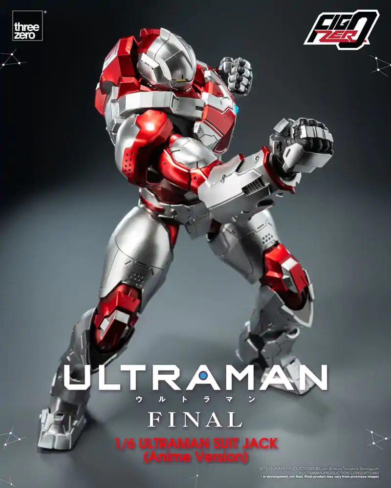 Ultraman Final FigZero akciófigura 1/6 Ultraman Suit Jack Anime Version 35 cm termékfotó