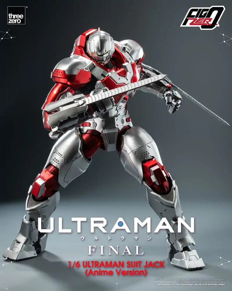 Ultraman Final FigZero akciófigura 1/6 Ultraman Suit Jack Anime Version 35 cm termékfotó