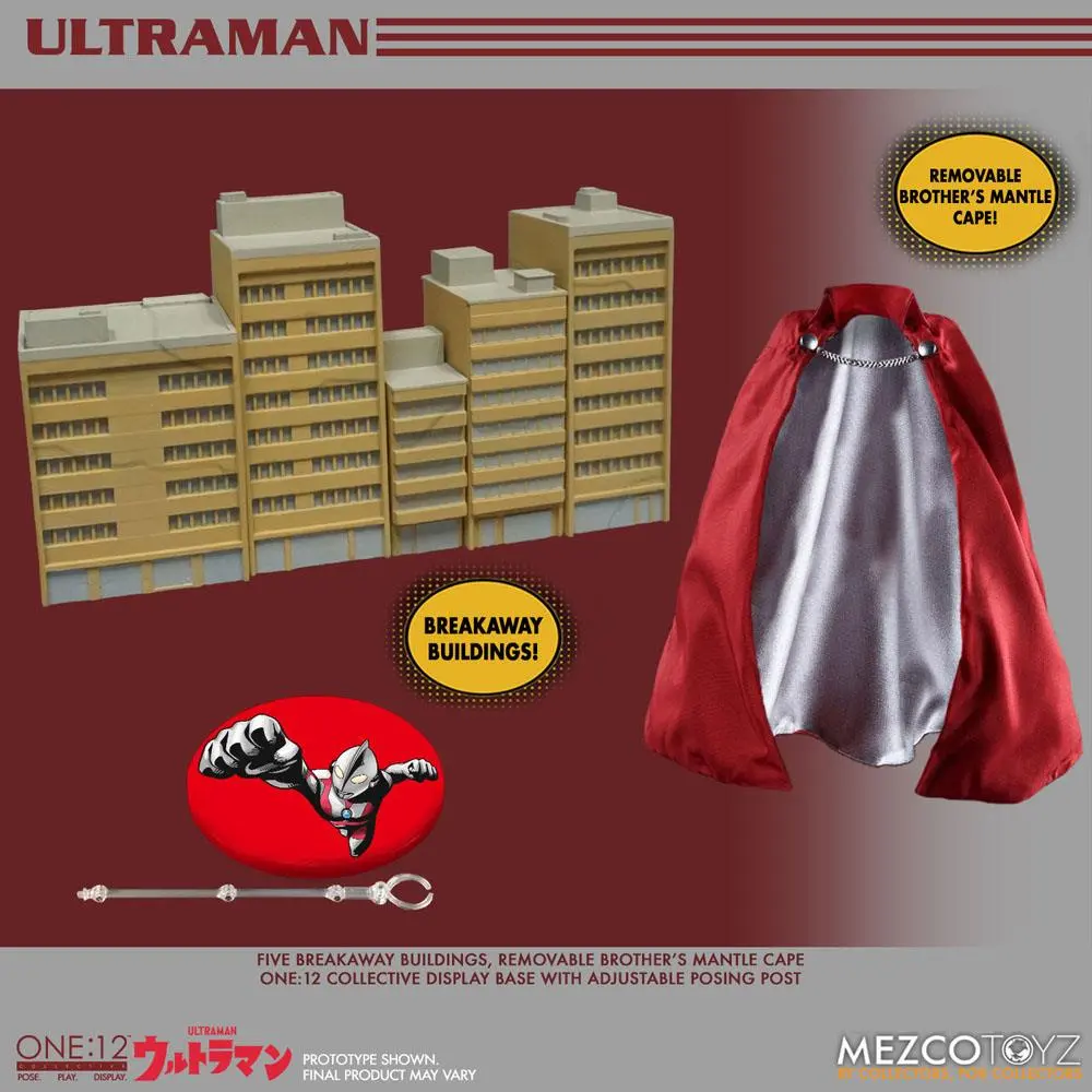 Ultraman Light-Up 1/12 Ultraman akciófigura 16 cm termékfotó