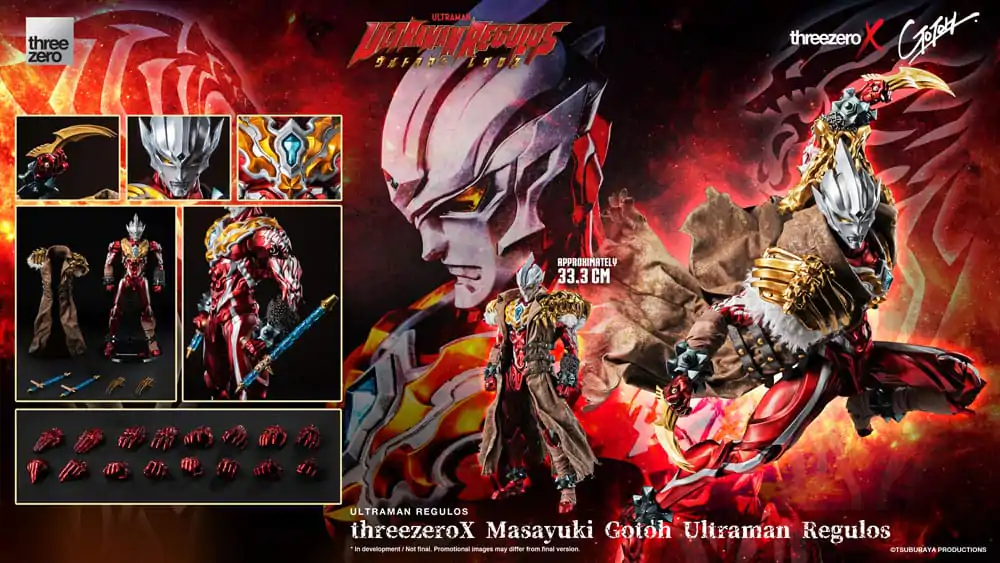 Ultraman Masayuki Gotoh Ultraman Regulos akciófigura 33 cm termékfotó