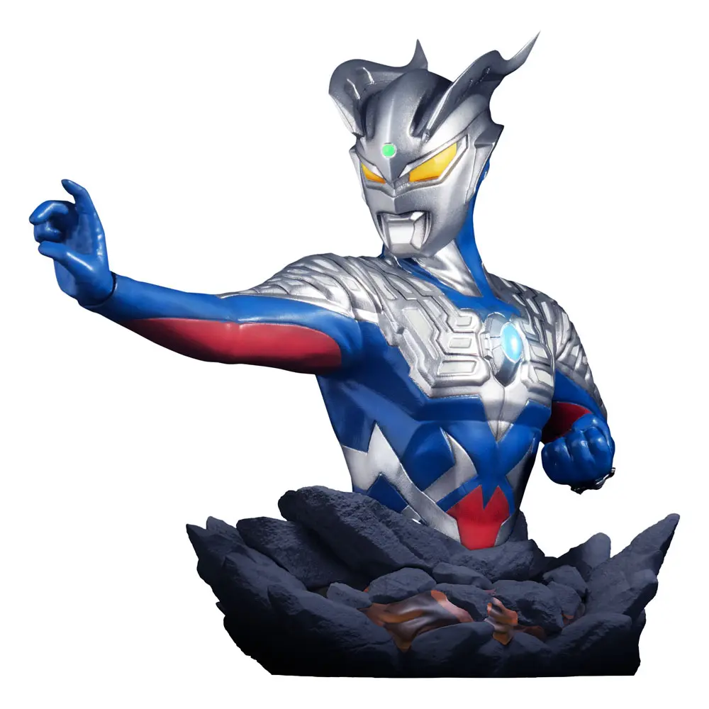 Ultraman Series PVC mellszobor figura Ultraman Zero 15 cm termékfotó