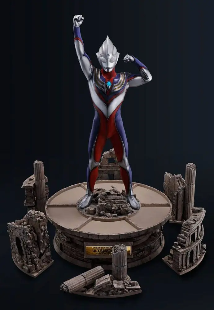 Ultraman Tamashii Studio Ultraman Tiga The Final Odyssey Premium szobor figura 67 cm termékfotó