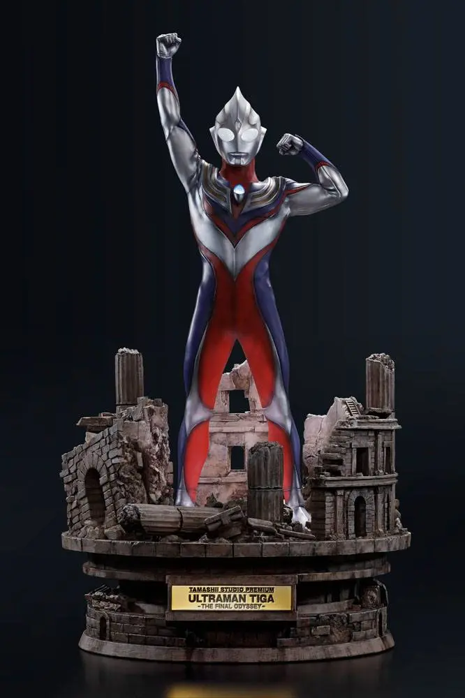 Ultraman Tamashii Studio Ultraman Tiga The Final Odyssey Premium szobor figura 67 cm termékfotó