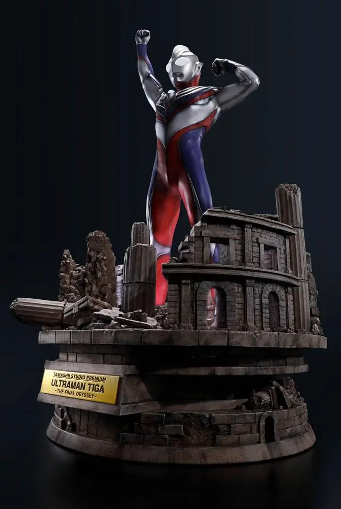 Ultraman Tamashii Studio Ultraman Tiga The Final Odyssey Premium szobor figura 67 cm termékfotó