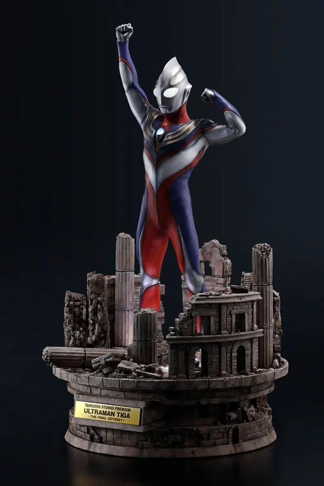 Ultraman Tamashii Studio Ultraman Tiga The Final Odyssey Premium szobor figura 67 cm termékfotó