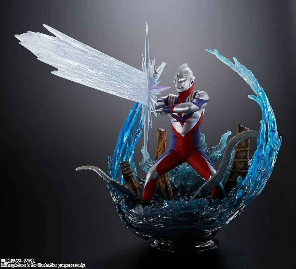 Ultraman Tiga FiguartsZERO Ultraman Tiga Multi Type PVC szobor figura 22 cm termékfotó