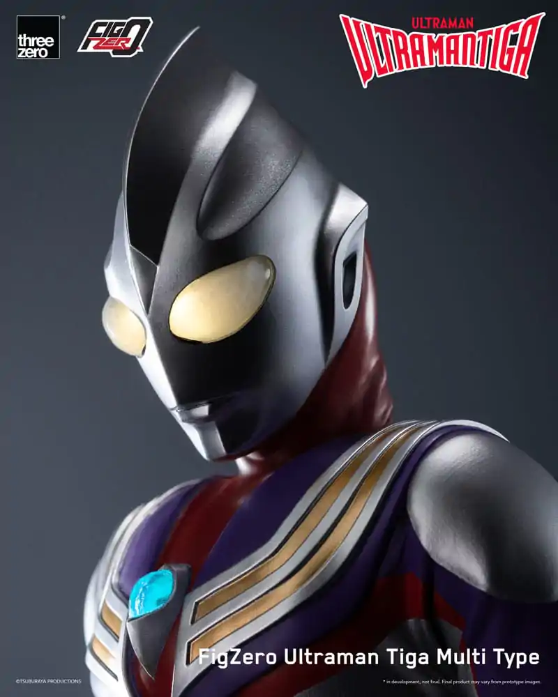 Ultraman Tiga FigZero akciófigura 1/6 Ultraman Tiga Multi Type 32 cm termékfotó