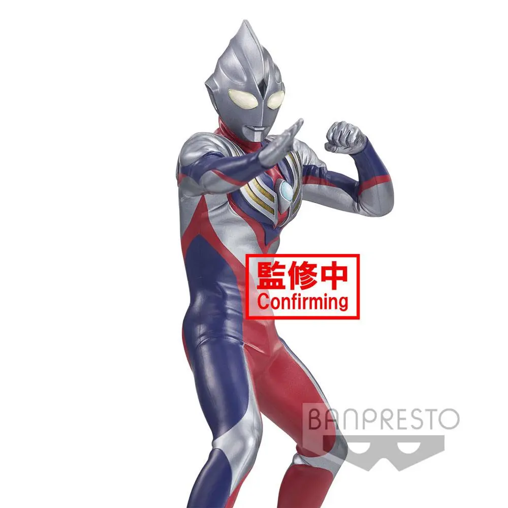 Ultraman Tiga Hero's Brave PVC szobor figura Ultraman Tiga Day &amp; Night Special Ver. 18 cm termékfotó