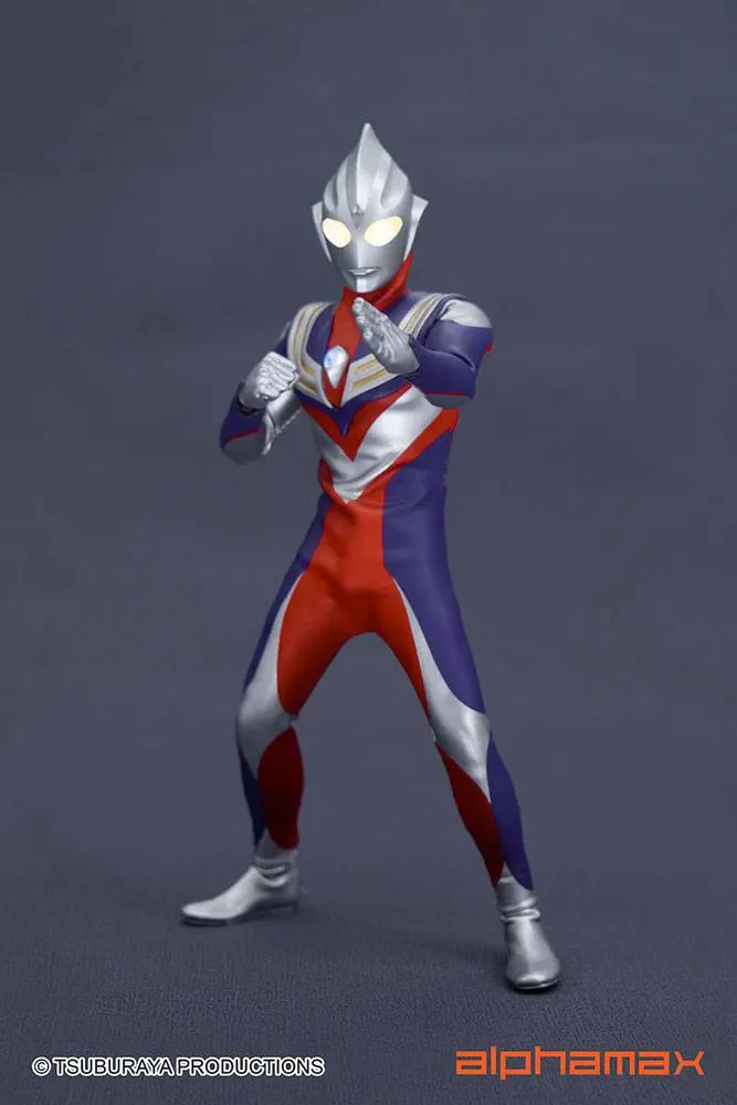 Ultraman Tiga Light-Up Tiga akciófigura 16 cm termékfotó