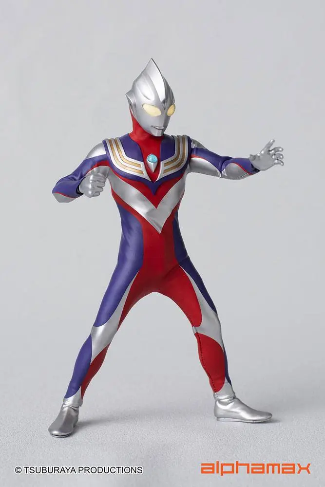 Ultraman Tiga Light-Up Tiga akciófigura 16 cm termékfotó