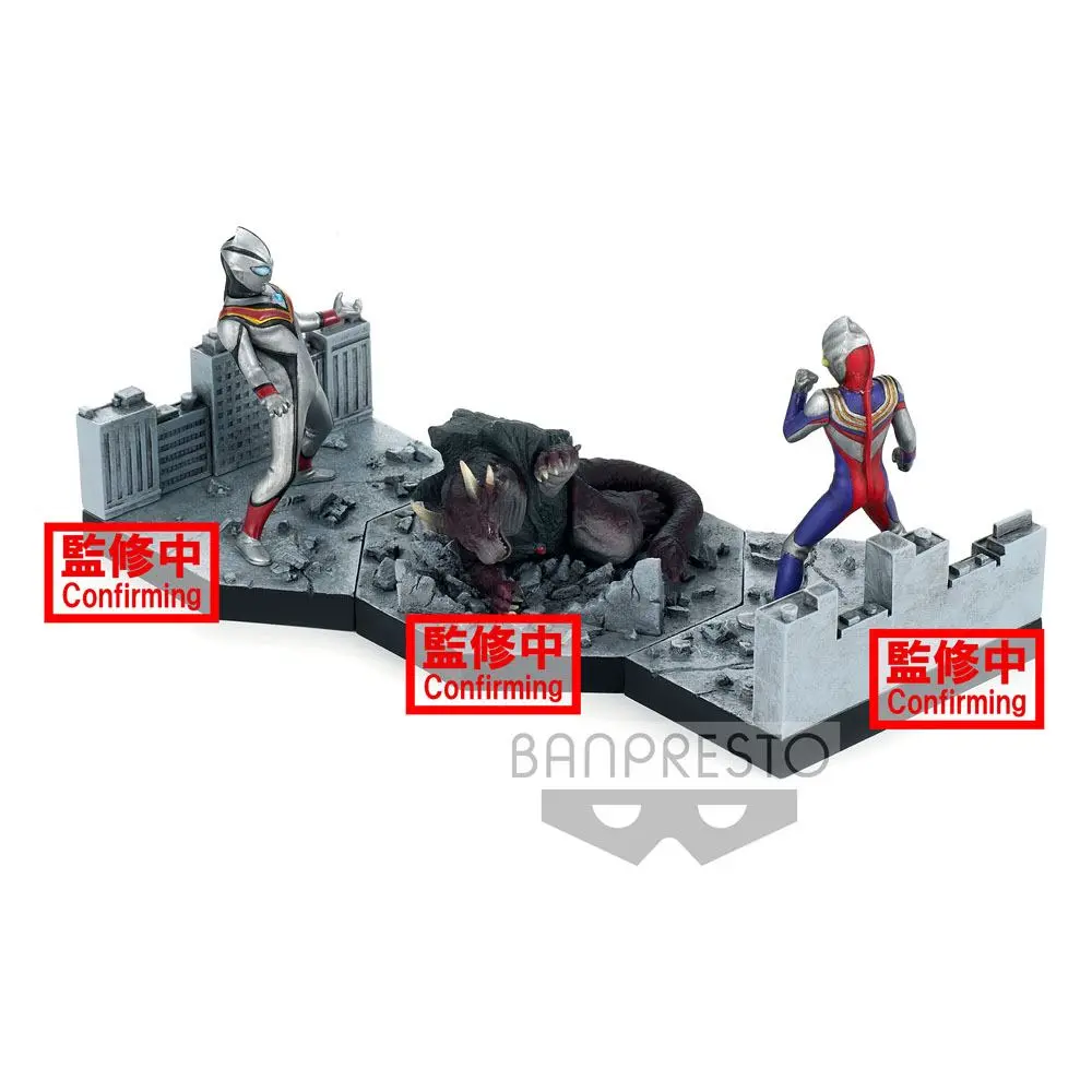 Ultraman Tiga Special Effects Stagement #44 PVC szobor figura Ultraman Tiga 5 cm termékfotó