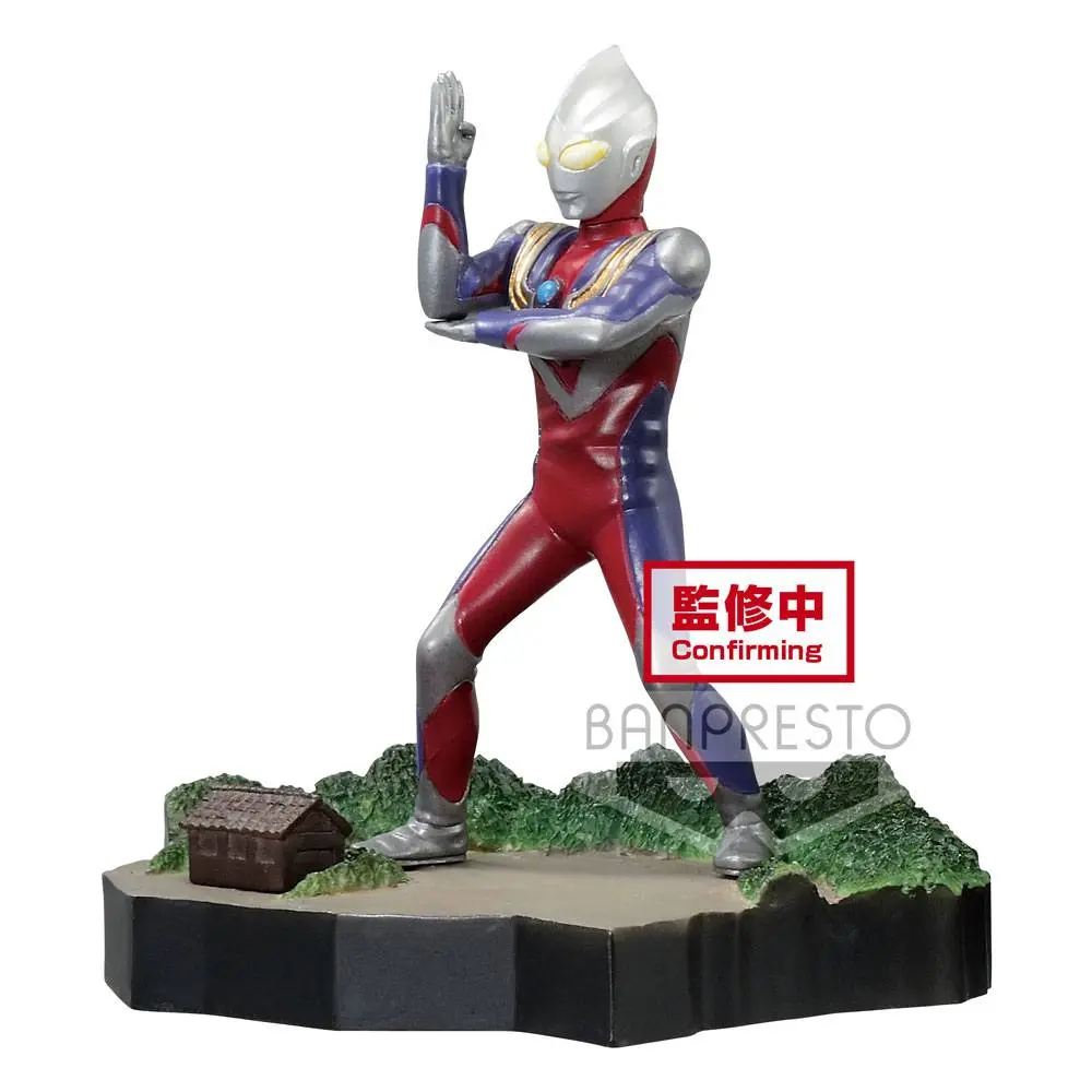 Ultraman Tiga Special Effects Stagement #49 The Ultra Star PVC szobor figura Ultraman Tiga Multi Type 6 cm termékfotó