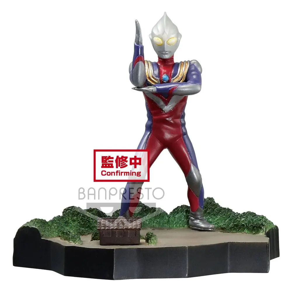 Ultraman Tiga Special Effects Stagement #49 The Ultra Star PVC szobor figura Ultraman Tiga Multi Type 6 cm termékfotó
