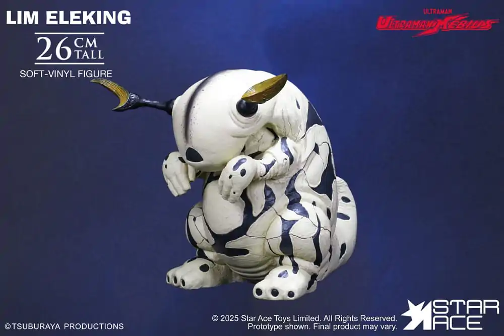 Ultraman Ultra-Kaiju Soft Vinyl Lim Eleking szobor figura 26 cm  termékfotó