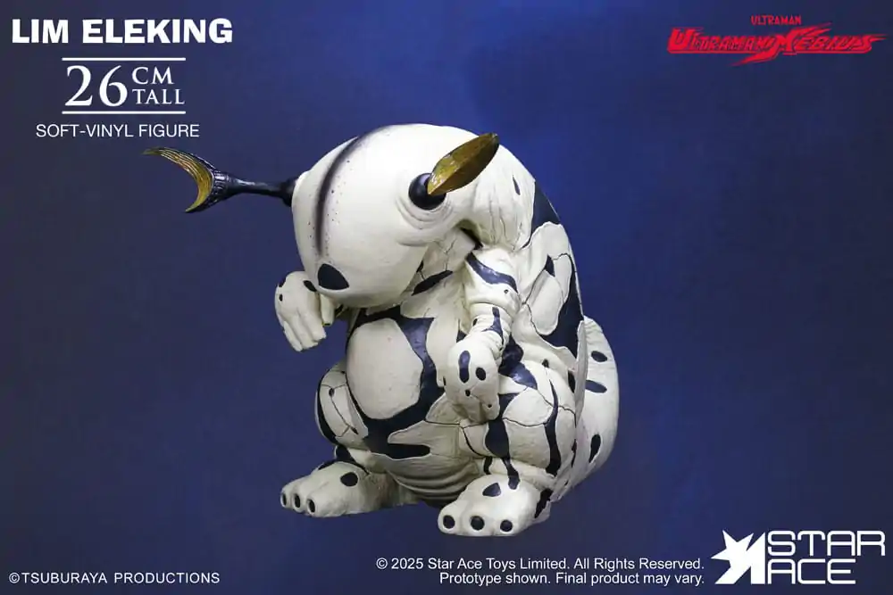 Ultraman Ultra-Kaiju Soft Vinyl Lim Eleking szobor figura 26 cm  termékfotó