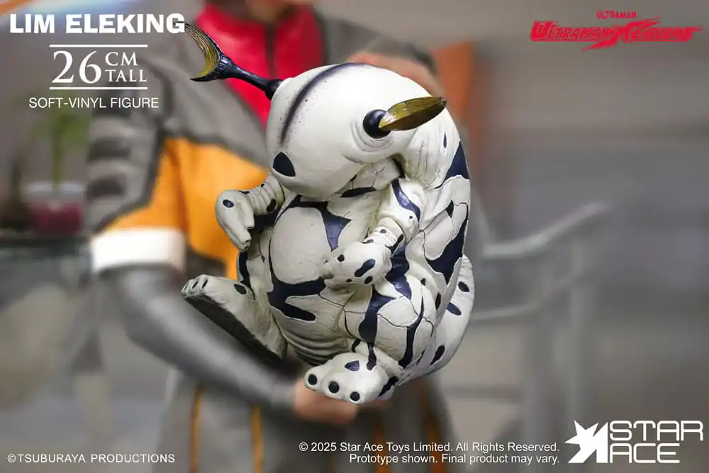 Ultraman Ultra-Kaiju Soft Vinyl Lim Eleking szobor figura 26 cm  termékfotó