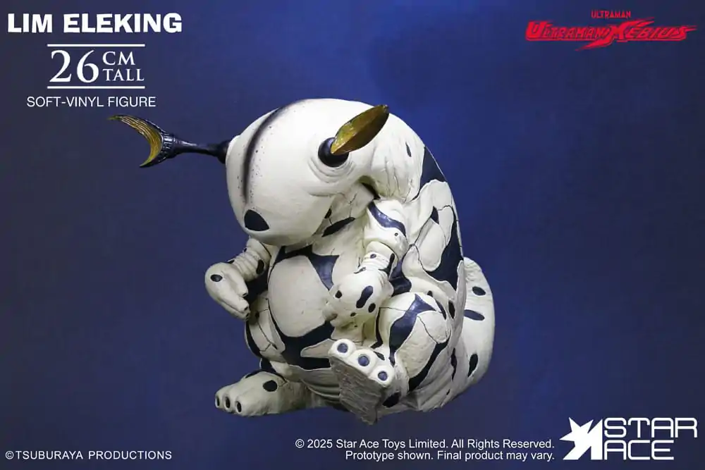 Ultraman Ultra-Kaiju Soft Vinyl Lim Eleking szobor figura 26 cm  termékfotó