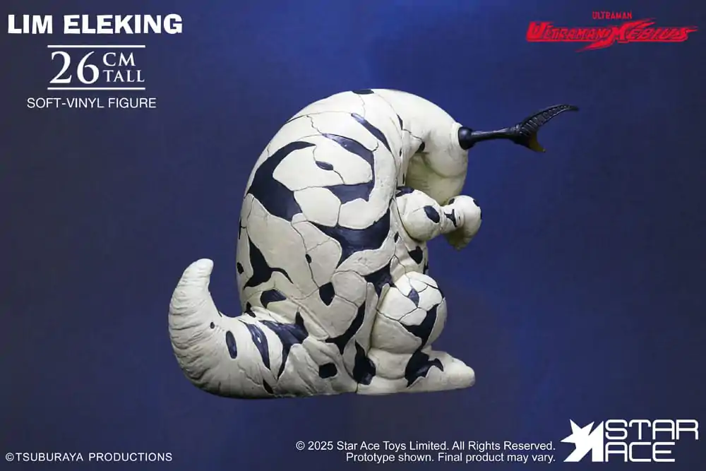 Ultraman Ultra-Kaiju Soft Vinyl Lim Eleking szobor figura 26 cm  termékfotó