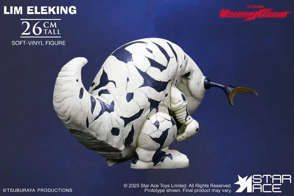 Ultraman Ultra-Kaiju Soft Vinyl Lim Eleking szobor figura 26 cm  termékfotó