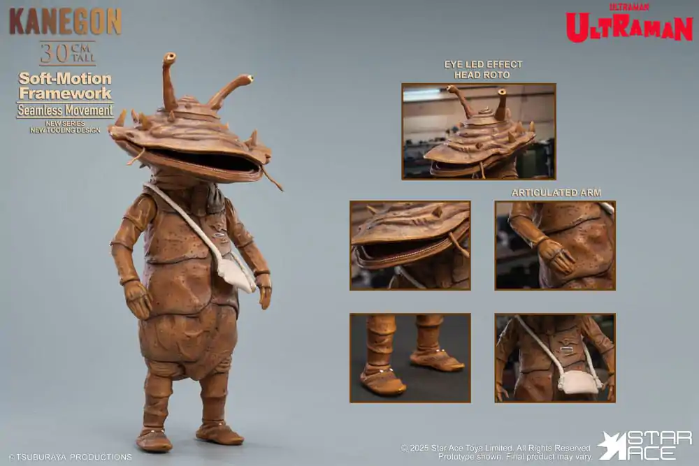 Ultraman Ultra-Kaiju Soft Vinyl szobor figura Kanegon Special Edition 30 cm    termékfotó