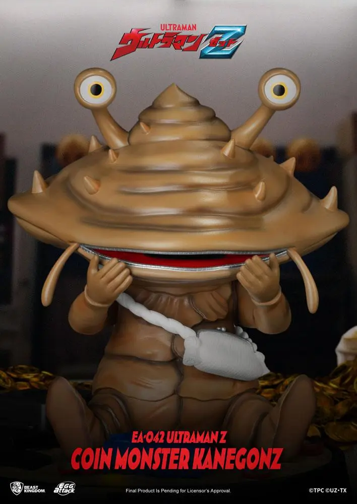 Ultraman Z Egg Attack Action The Coin Monster Kanegon akciófigura 17 cm termékfotó