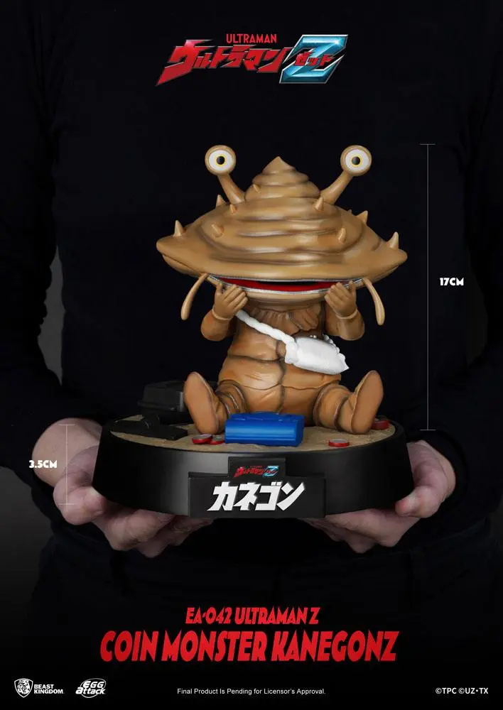 Ultraman Z Egg Attack Action The Coin Monster Kanegon akciófigura 17 cm termékfotó