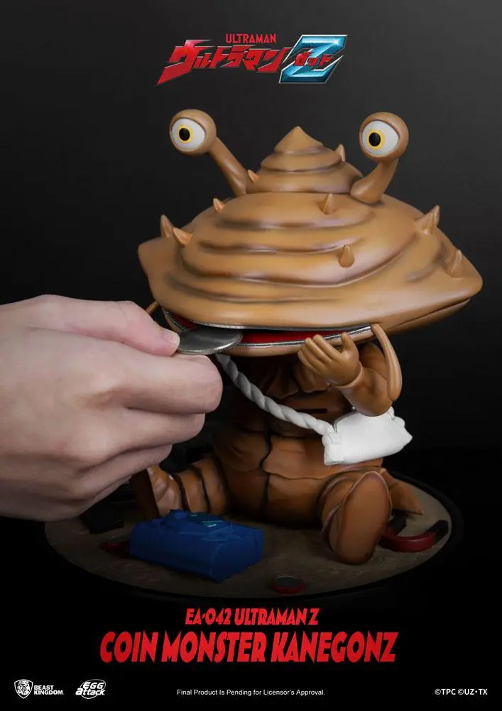 Ultraman Z Egg Attack Action The Coin Monster Kanegon akciófigura 17 cm termékfotó